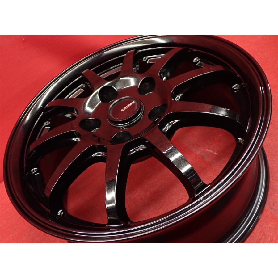 軽量 1本6.6kg G.speed G-04 中古品 アルミホイール 4本 6J 15インチ