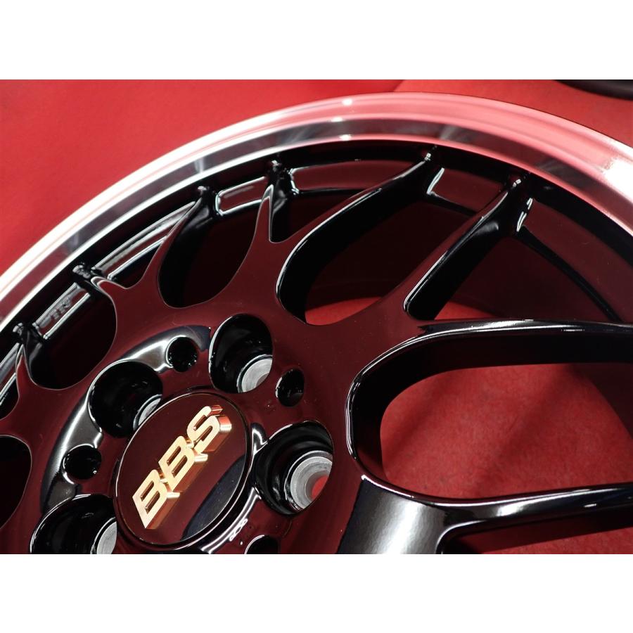鍛造 軽量 1本8.1kg BBS RG-R RG789 中古品 アルミホイール 4本 7.5J