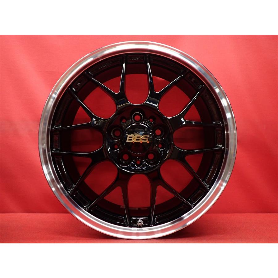 鍛造 軽量 1本8.1kg BBS RG-R RG789 中古品 アルミホイール 4本 7.5J