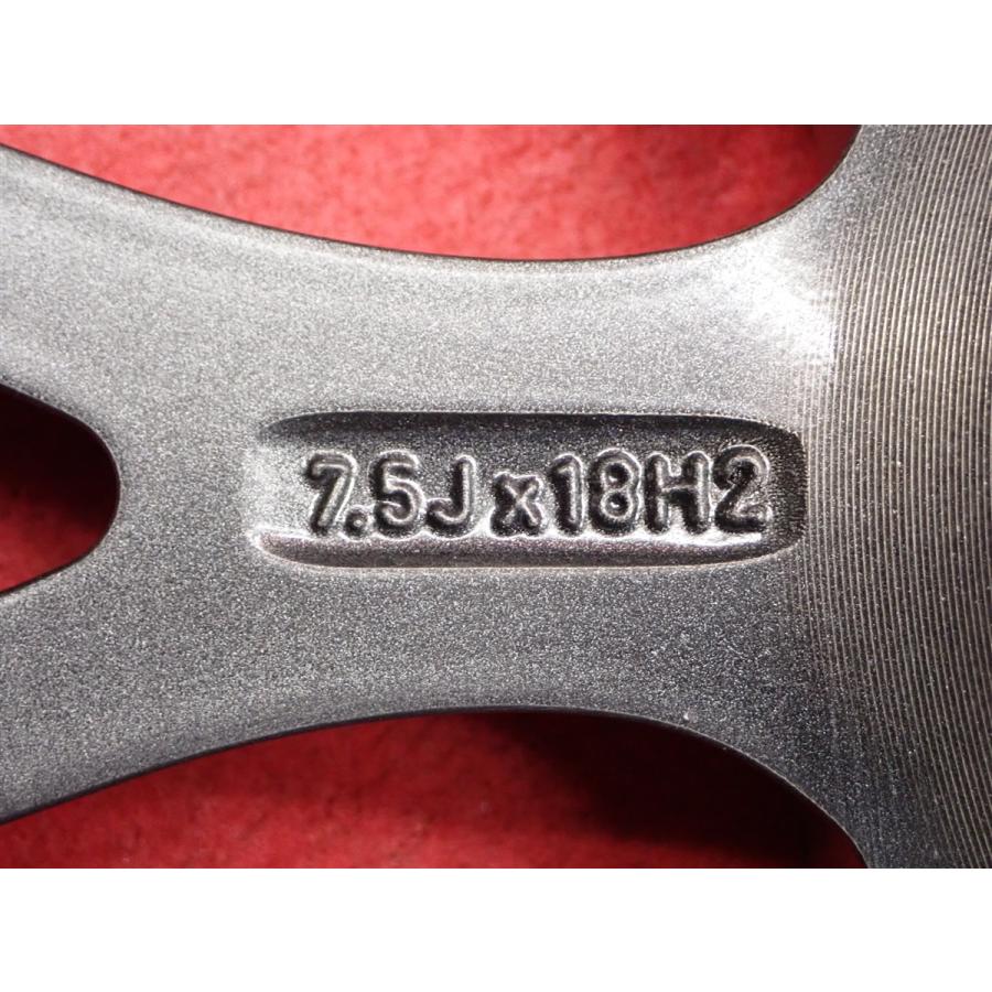 BBS CS CS022 中古品 アルミホイール 4本 7.5J 18インチ PCD114.3 5穴