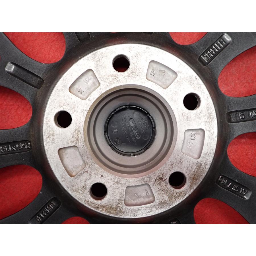 BBS CS CS022 中古品 アルミホイール 4本 7.5J 18インチ PCD114.3 5穴