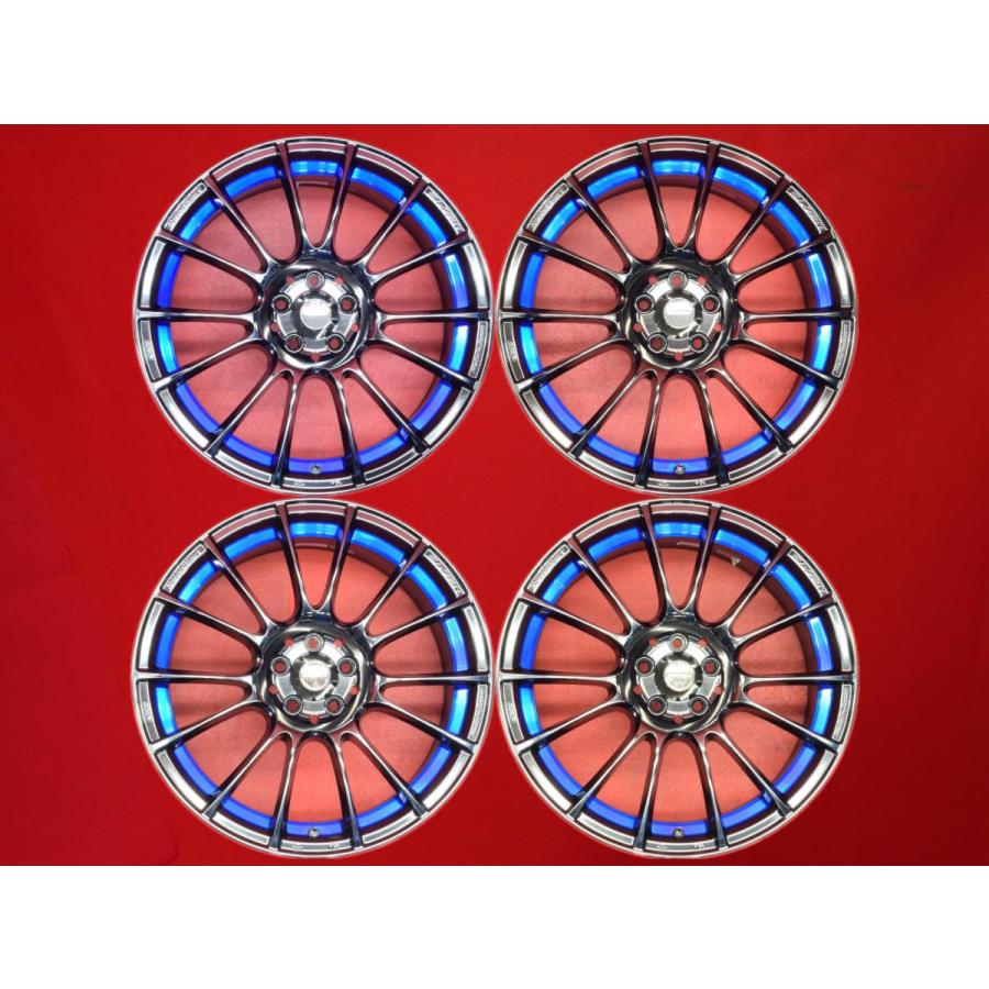 ウェッズスポーツ SA-72R 中古品 アルミホイール 4本 7.5J 18インチ