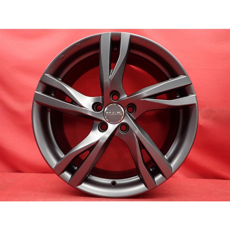 MAK マック STOCKHOLM ストックホルム 中古品 アルミホイール 4本 7.5J