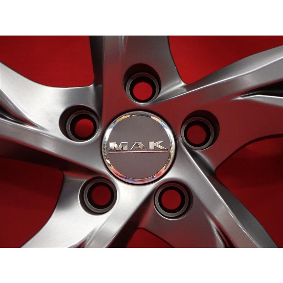 MAK マック STOCKHOLM ストックホルム 中古品 アルミホイール 4本 7.5J
