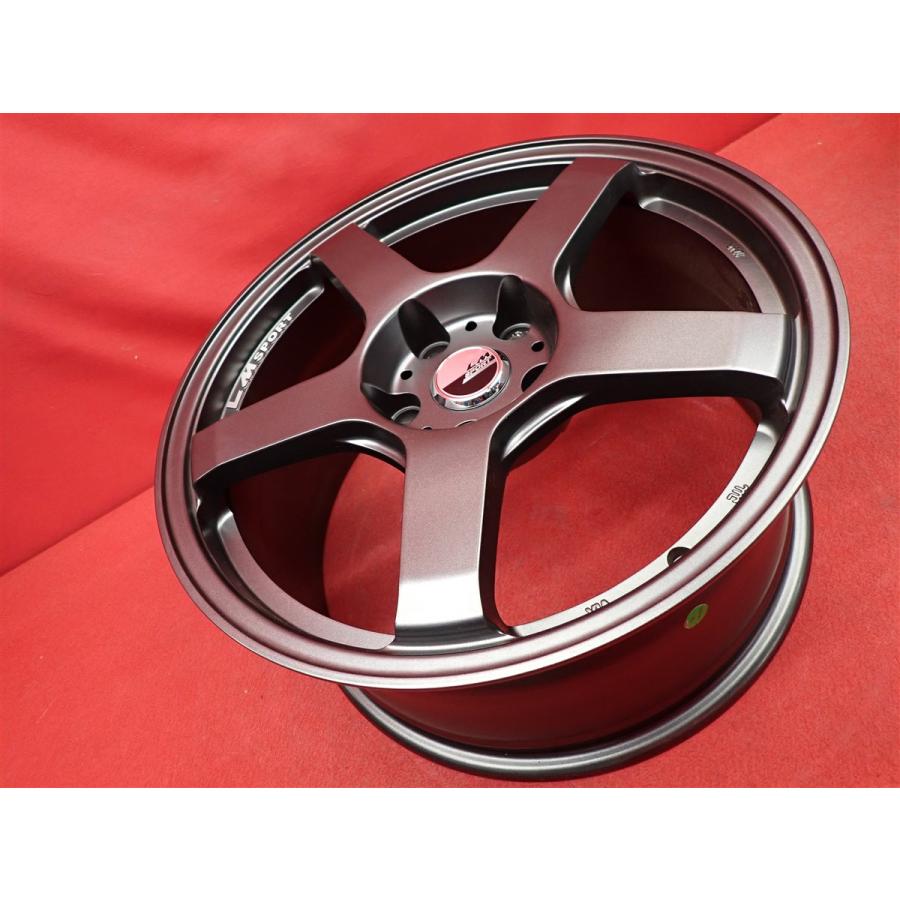 レアマイスター LM SPORT LM-05R 中古品 アルミホイール 4本 8.5J 18