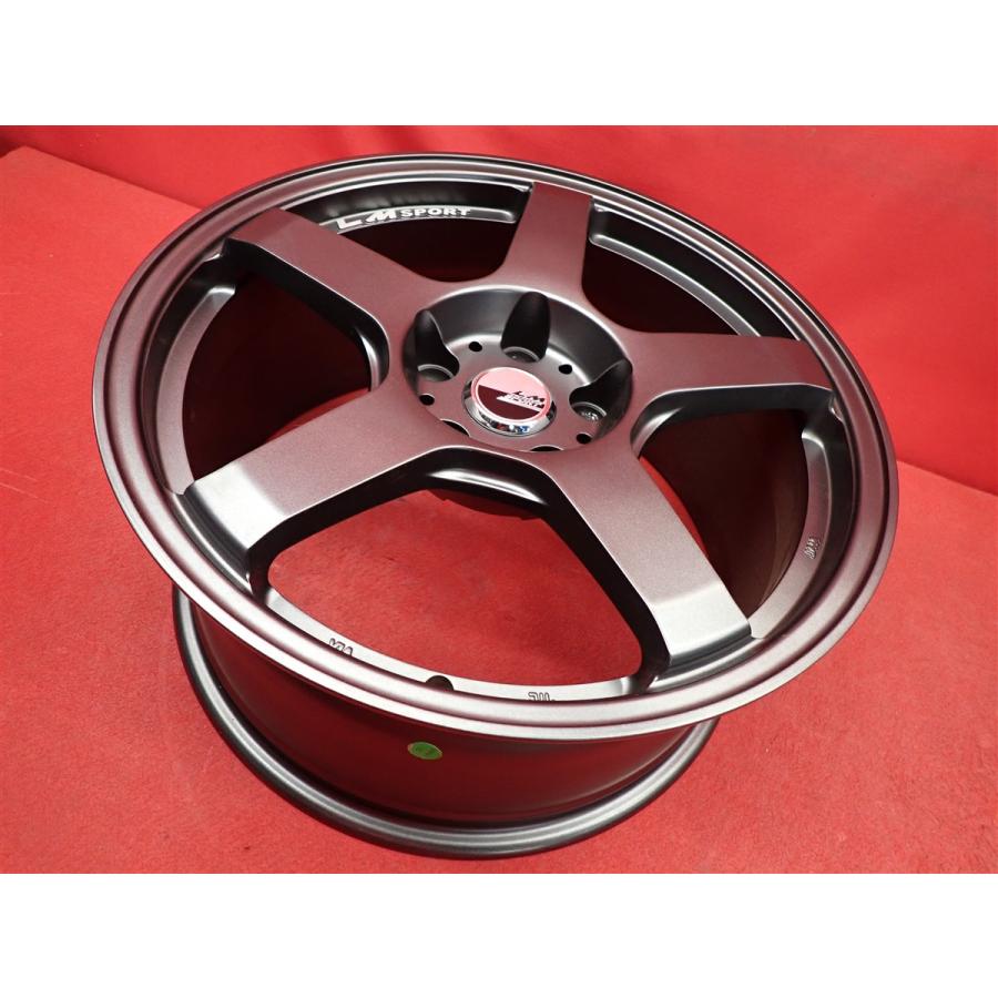レアマイスター LM SPORT LM-05R 中古品 アルミホイール 4本 8.5J 18