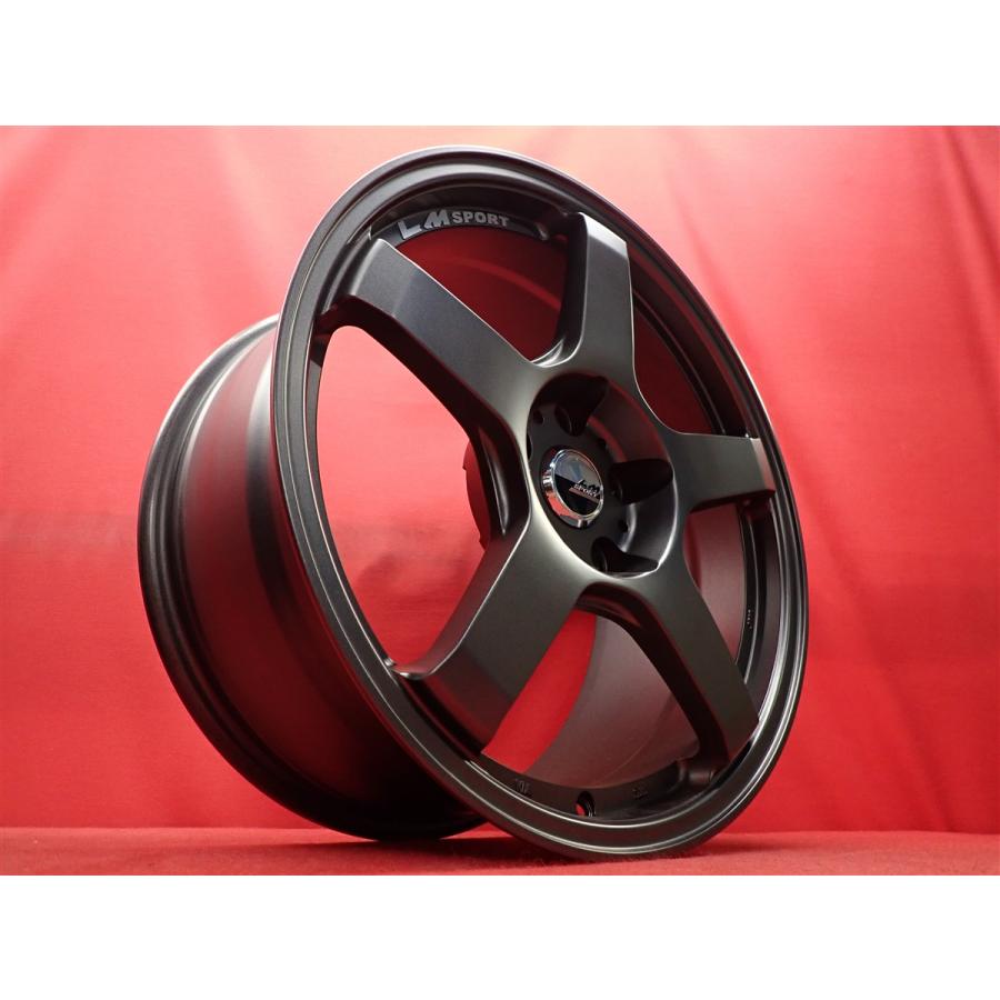 レアマイスター LM SPORT LM-05R 中古品 アルミホイール 4本 8.5J 18