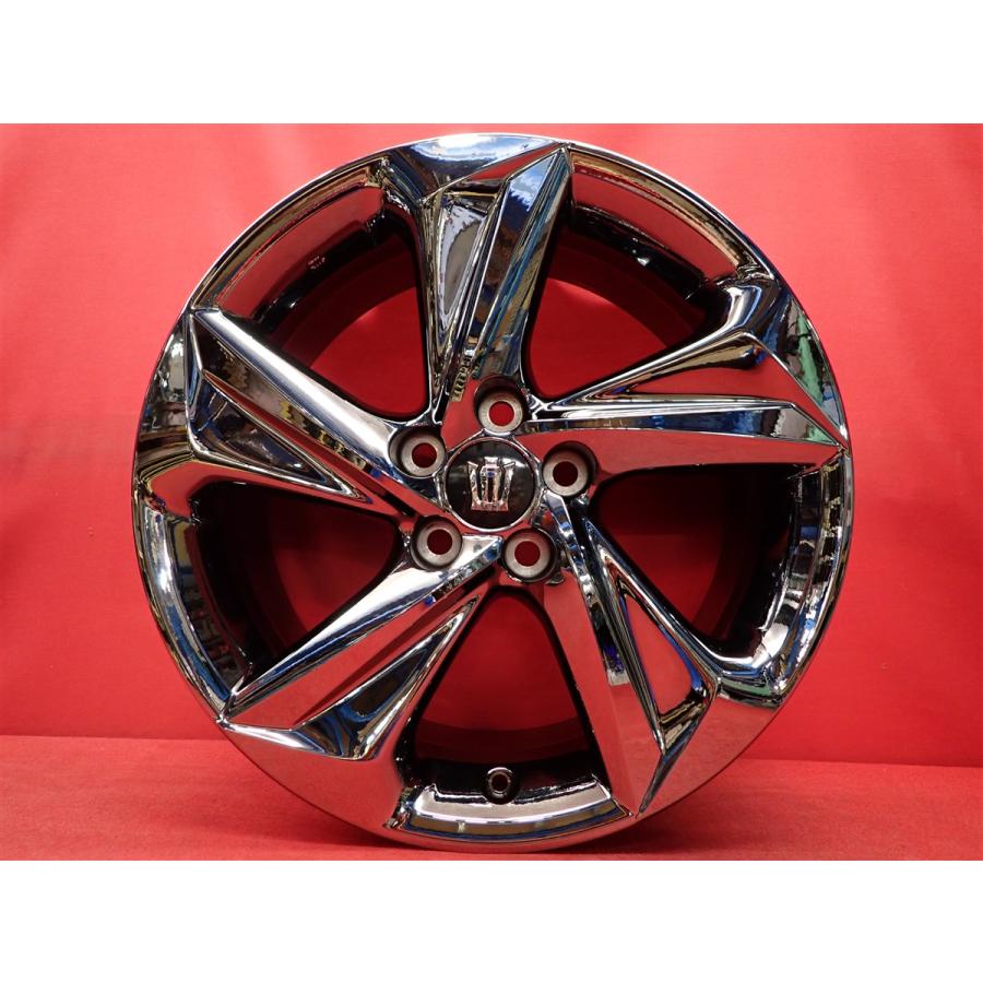 220系 クラウンRS純正オプション18ホイールのみ4本 8J+45 TOYOTA トヨタ クラウン 220系 RS 純正 中古品 アルミホイール 4本 8J