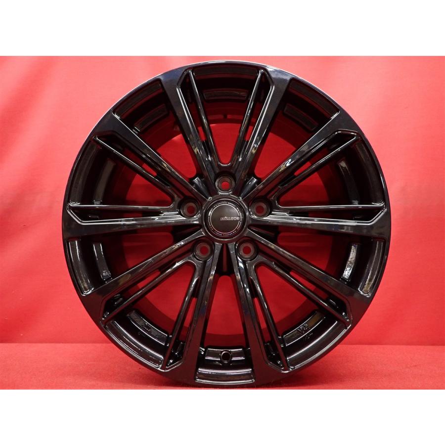 MILLOUS ミルアス DF 中古品 アルミホイール 4本 7J 17インチ PCD114.3