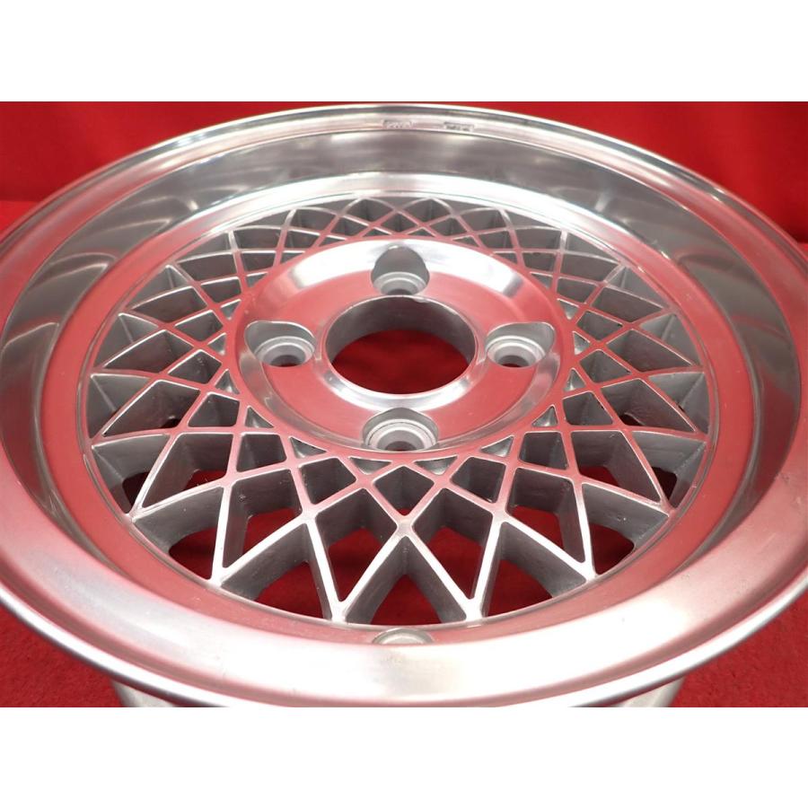 絶版 希少 Zona MESH メッシュ 3 中古品 アルミホイール 4本 5.5J 13