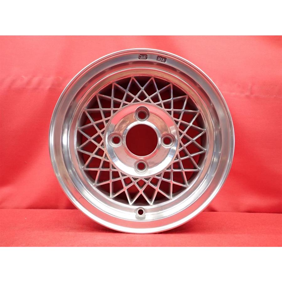 絶版 希少 Zona MESH メッシュ 3 中古品 アルミホイール 4本 5.5J 13