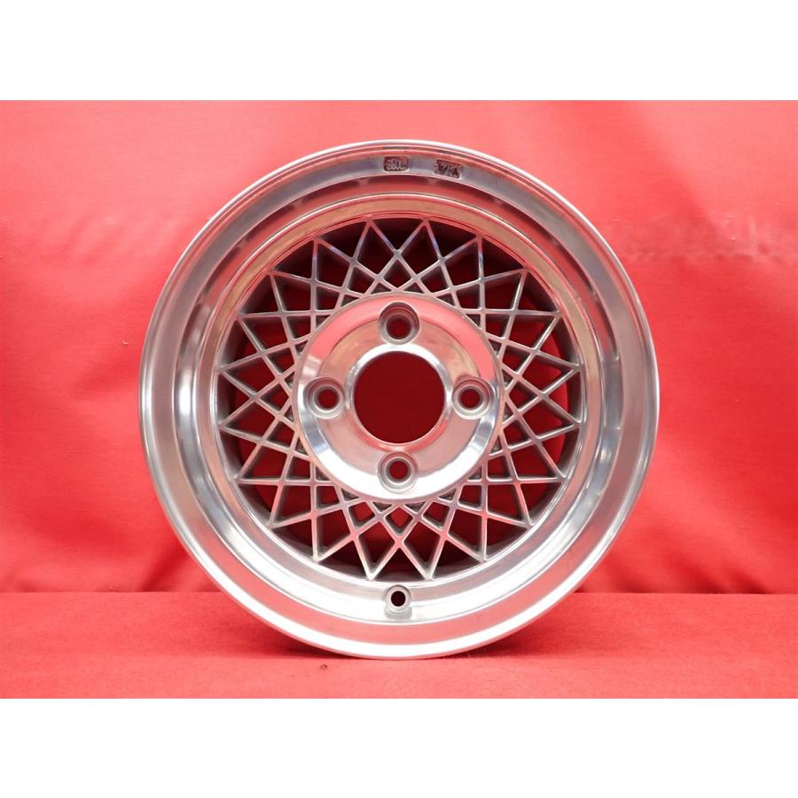 絶版 希少 Zona MESH メッシュ 3 中古品 アルミホイール 4本 5.5J 13