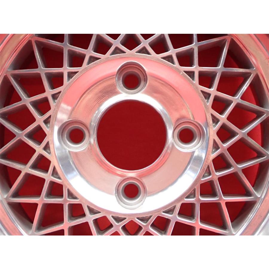 絶版 希少 Zona MESH メッシュ 3 中古品 アルミホイール 4本 5.5J 13
