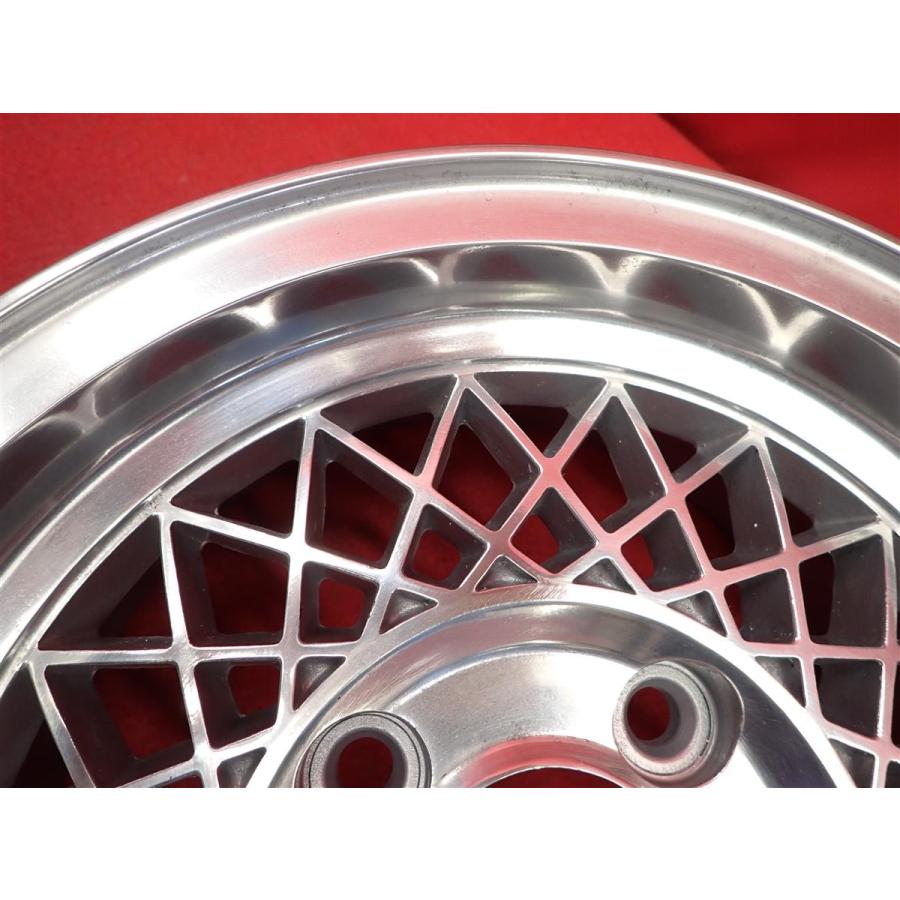 絶版 希少 Zona MESH メッシュ 3 中古品 アルミホイール 4本 5.5J 13
