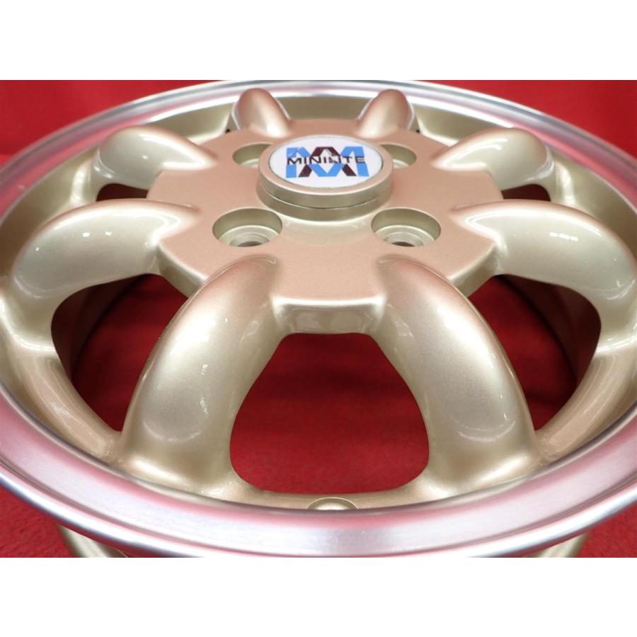 希少 SUBARU スバル 純正 MINILITE 中古品 アルミホイール 4本 4J 13