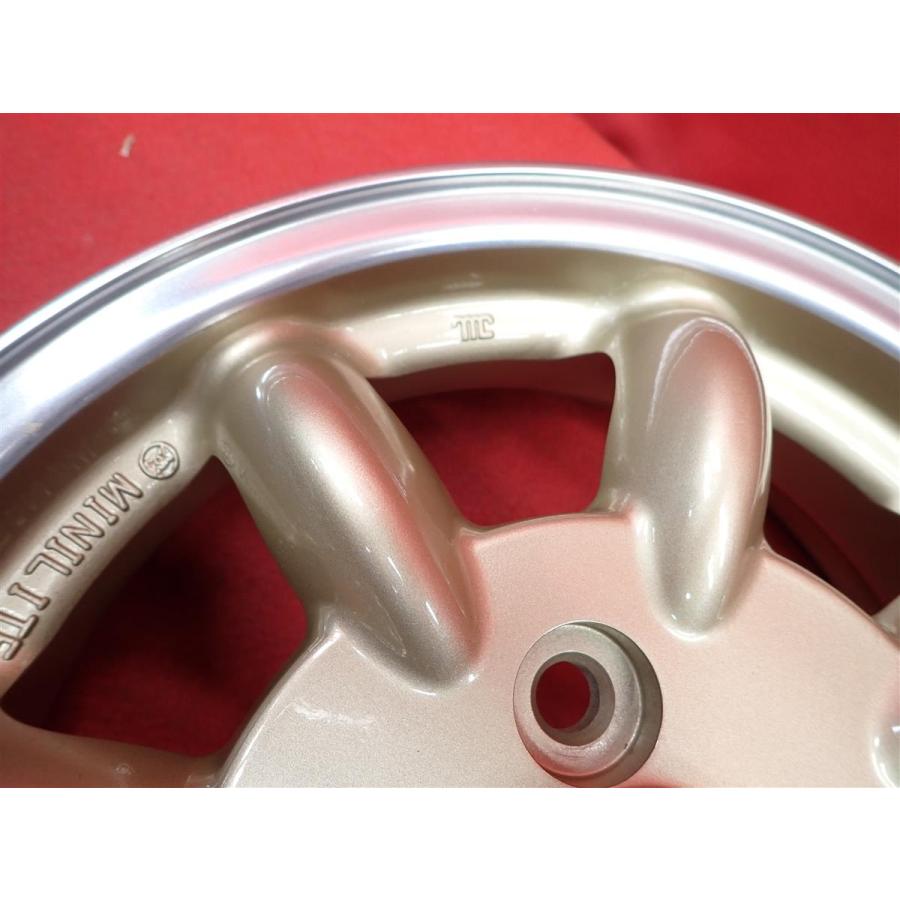 希少 SUBARU スバル 純正 MINILITE 中古品 アルミホイール 4本 4J 13