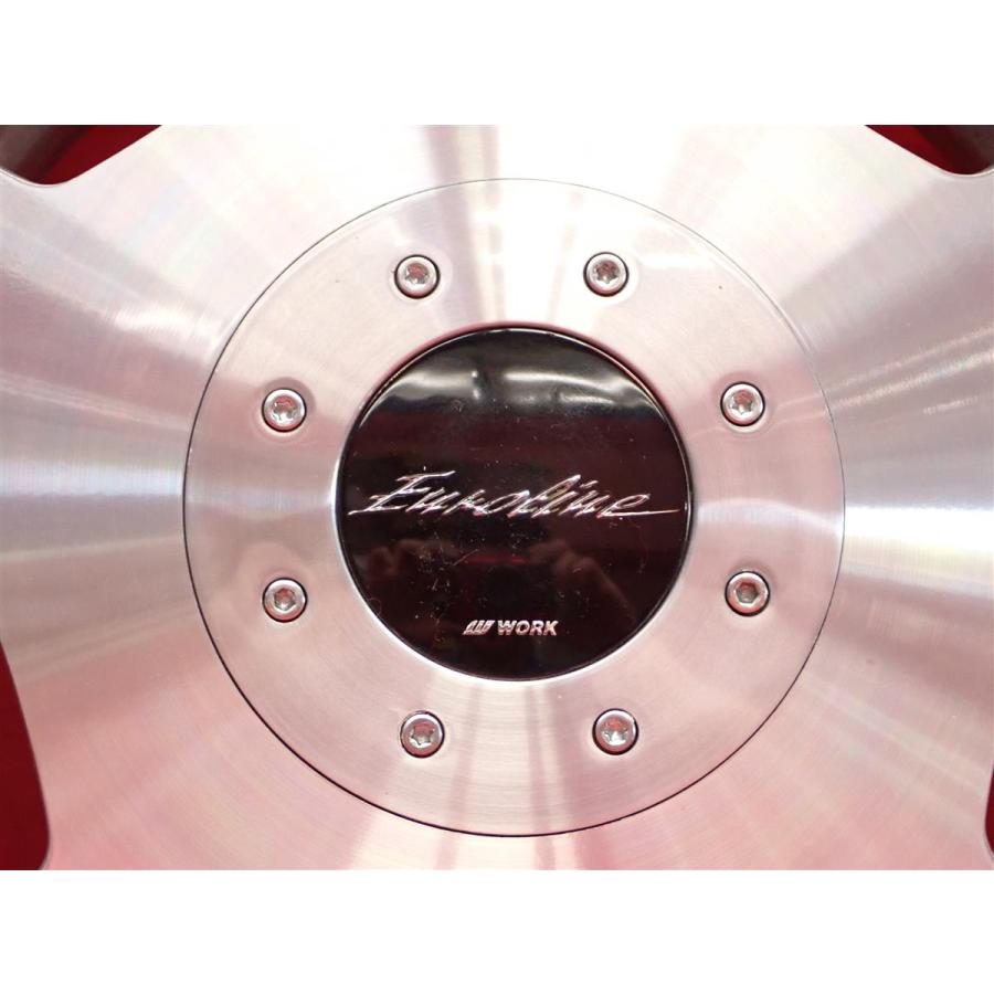 WORK Euroline ユーロライン D 中古品 アルミホイール 4本 7J 17インチ