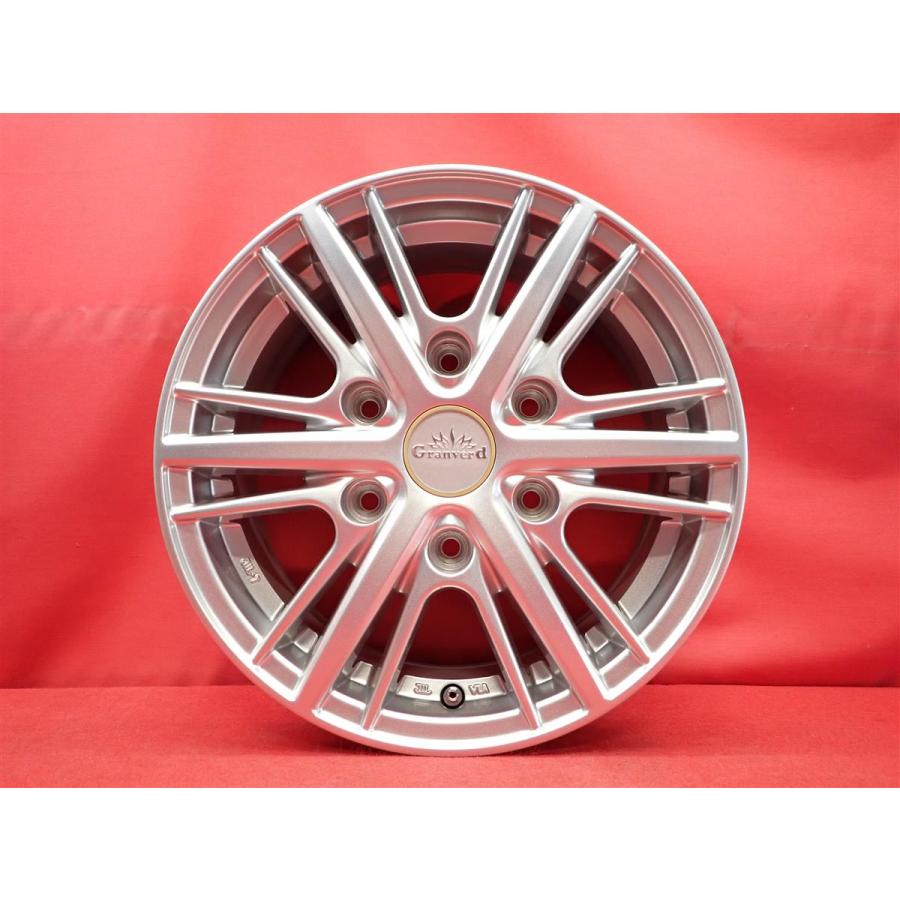 Granverd HC-1 中古品 アルミホイール 4本 6J 15インチ PCD139.7 6穴 +