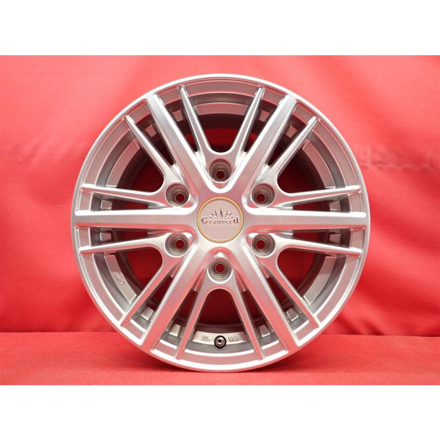 Granverd HC-1 中古品 アルミホイール 4本 6J 15インチ PCD139.7 6穴 + 
