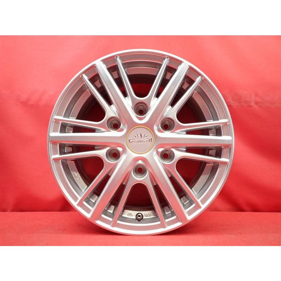 Granverd HC-1 中古品 アルミホイール 4本 6J 15インチ PCD139.7 6穴 + 