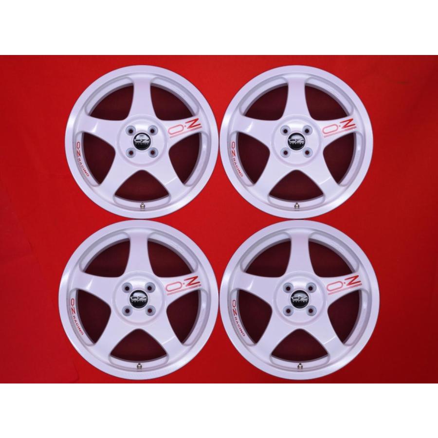 希少 OZ クロノ 中古品 アルミホイール 4本 6.5J 17インチ PCD98 4穴 +