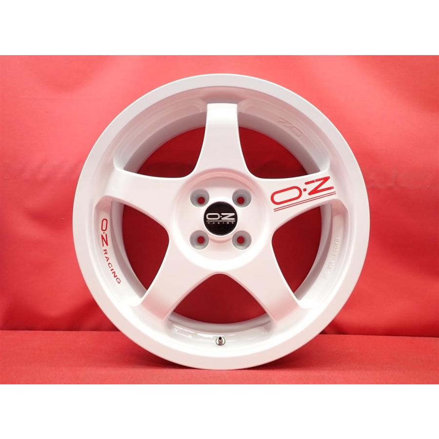 希少 OZ クロノ 中古品 アルミホイール 4本 6.5J 17インチ PCD98 4穴 +