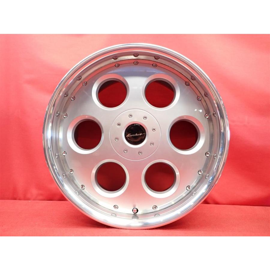 絶版 希少 ユーロハート ND6 中古品 アルミホイール 4本 9/10J 19