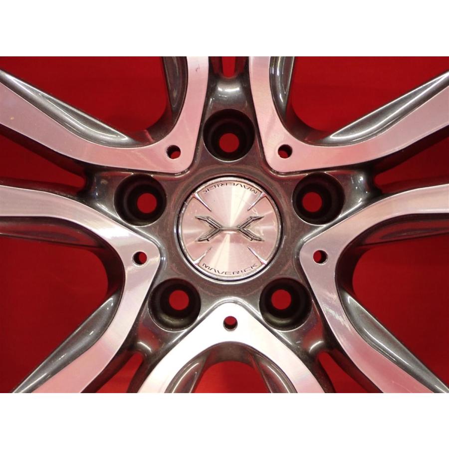 深リム WEDS MAVERICK 405S 中古品 アルミホイール 4本 8.5/9.5J 20