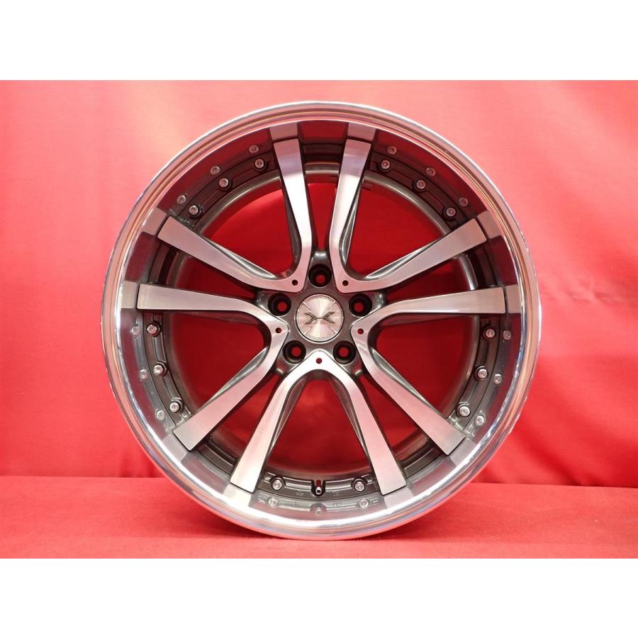 深リム WEDS MAVERICK 405S 中古品 アルミホイール 4本 8.5/9.5J 20