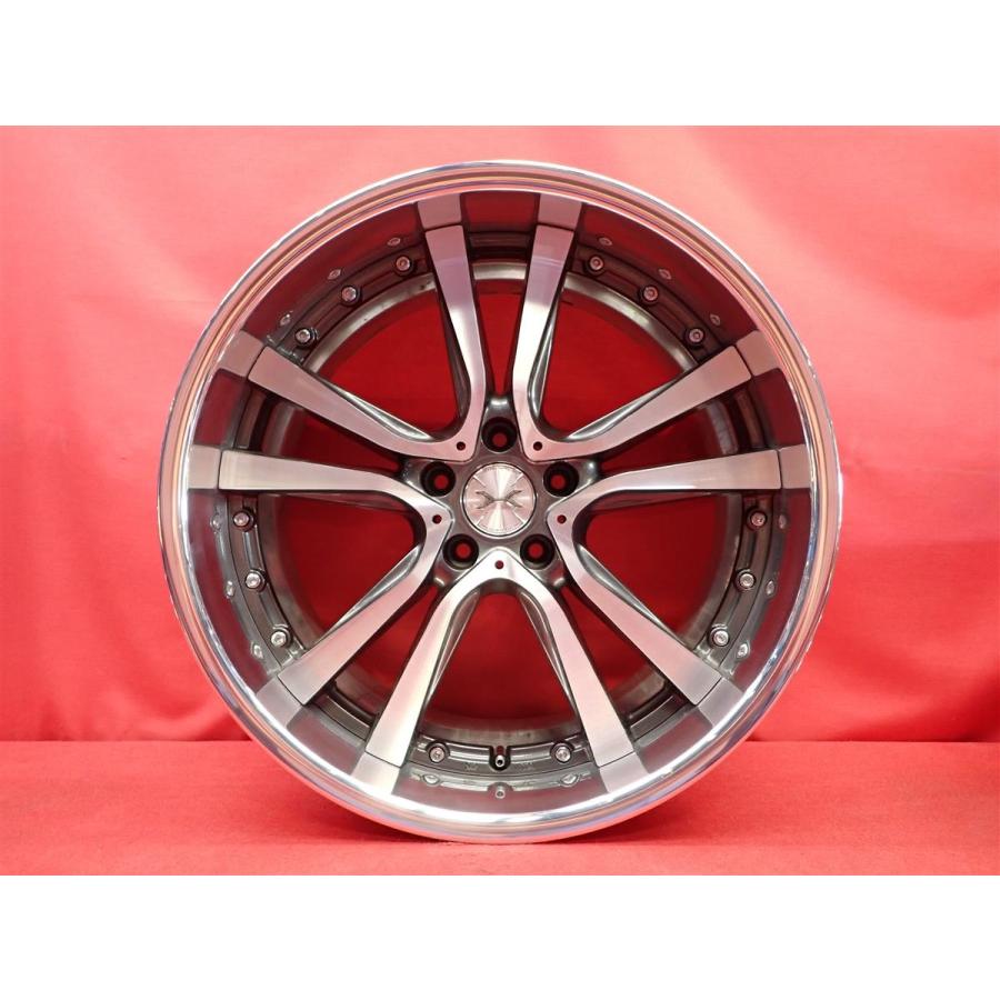 深リム WEDS MAVERICK 405S 中古品 アルミホイール 4本 8.5/9.5J 20