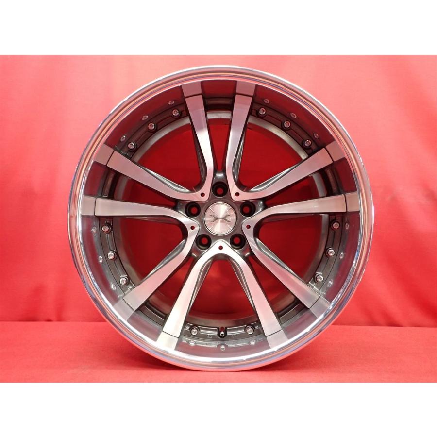 深リム WEDS MAVERICK 405S 中古品 アルミホイール 4本 8.5/9.5J 20