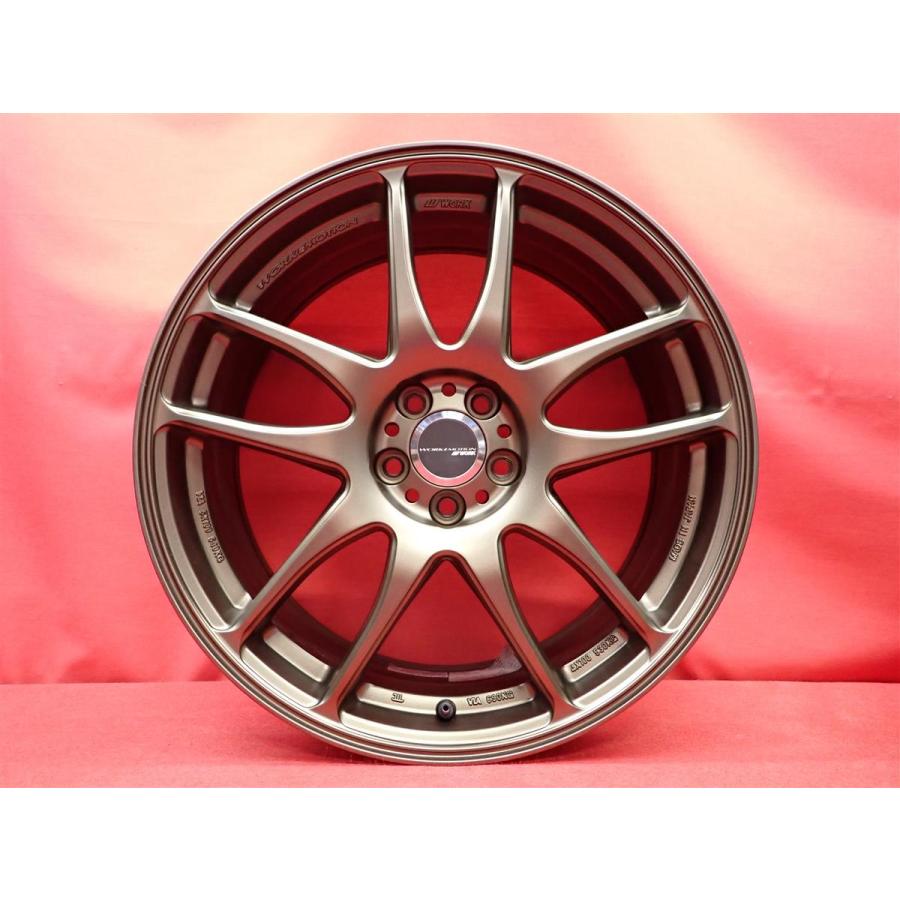 WORK エモーション CR kiwami 極 中古品 アルミホイール 4本 7.5J 18 