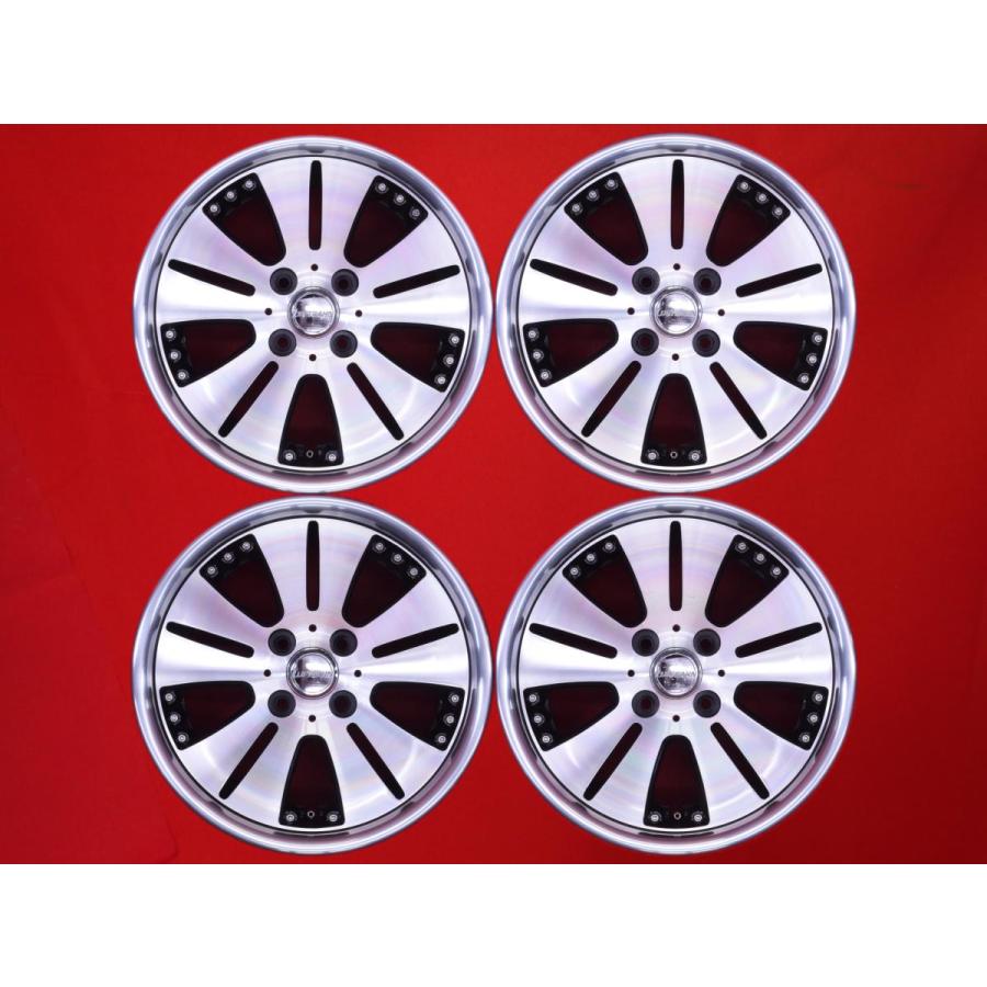LUFTBAHN アルミホイール 18インチ 4本セット LUFTBAHN ルフトバーン S5 2P 中古品 アルミホイール 4本 5.5J 15