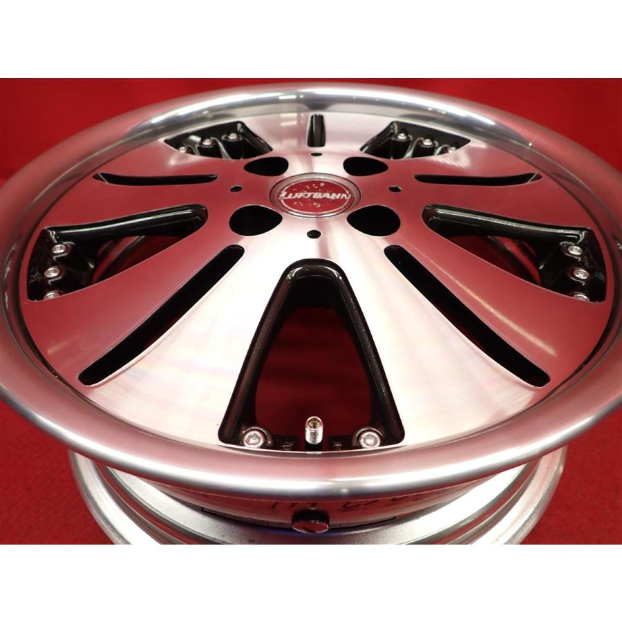 LUFTBAHN ルフトバーン S5 2P 中古品 アルミホイール 4本 5.5J 15