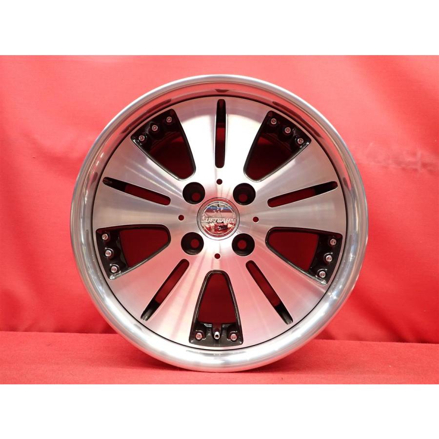 LUFTBAHN ルフトバーン S5 2P 中古品 アルミホイール 4本 5.5J 15