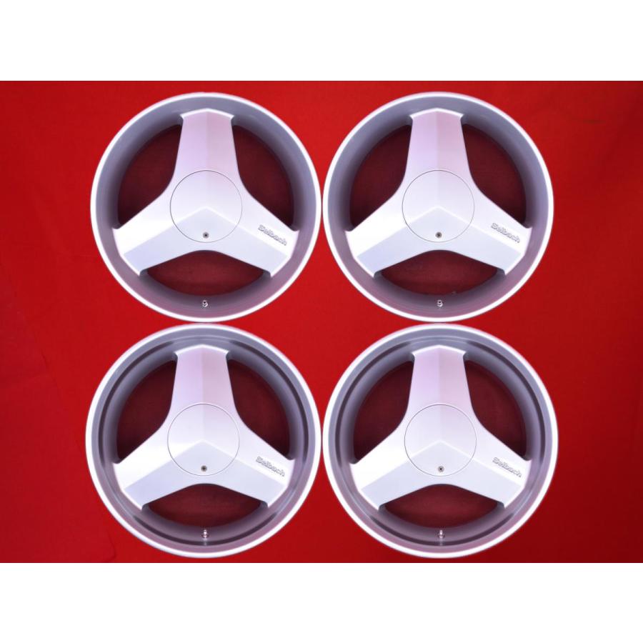 絶版 希少 セルバッハ 中古品 ホイール 4本 8/9J 17インチ PCD114.3 4