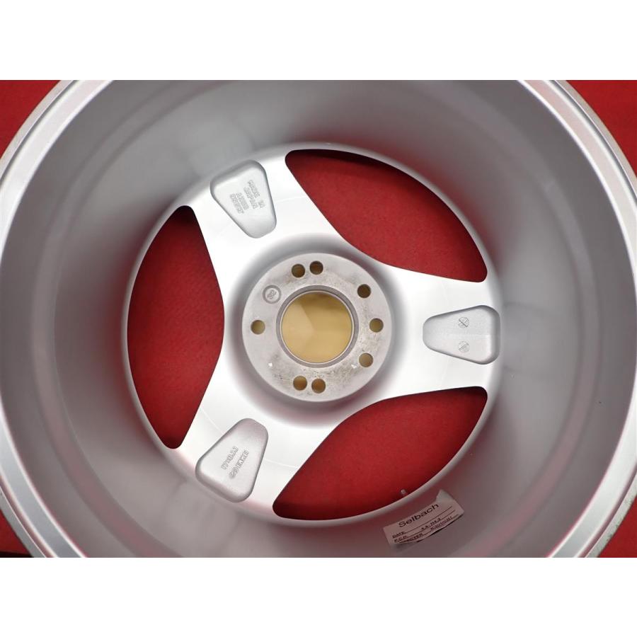 絶版 希少 セルバッハ 中古品 ホイール 4本 8/9J 17インチ PCD114.3 4