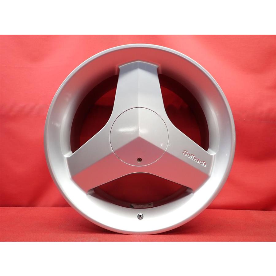絶版 希少 セルバッハ 中古品 ホイール 4本 8/9J 17インチ PCD114.3 4