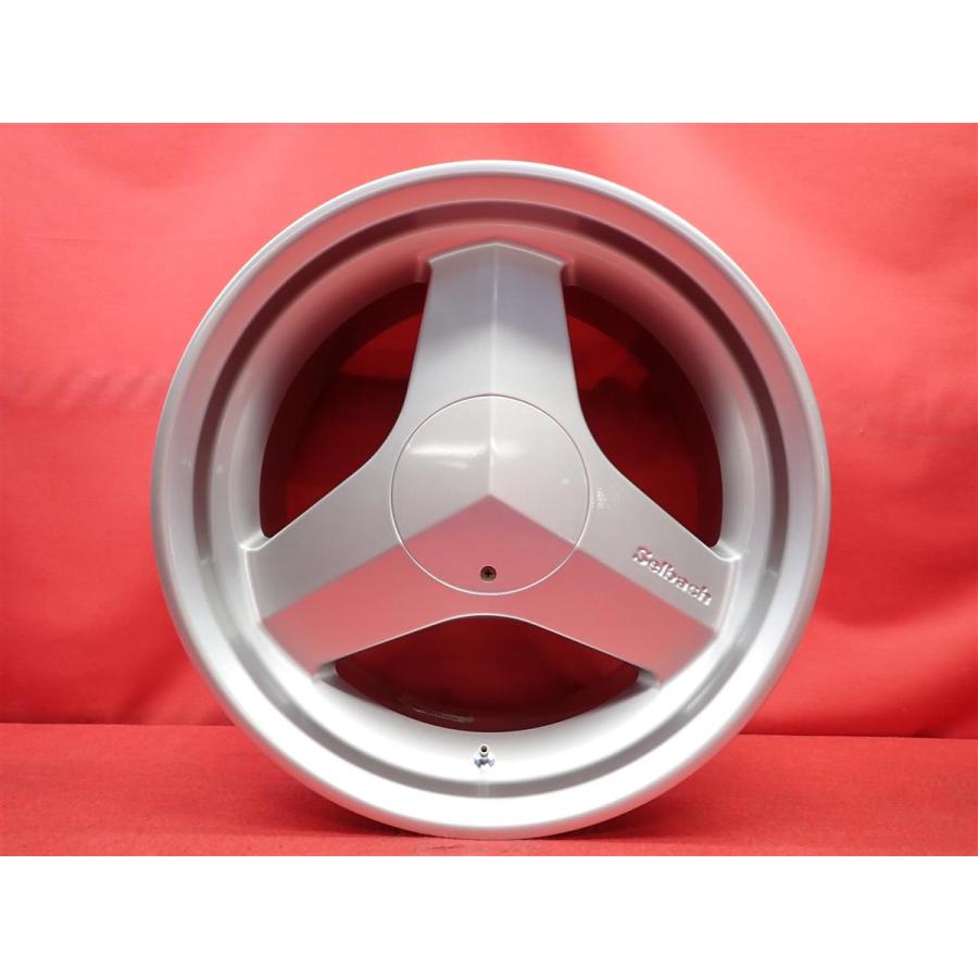 絶版 希少 セルバッハ 中古品 ホイール 4本 8/9J 17インチ PCD114.3 4