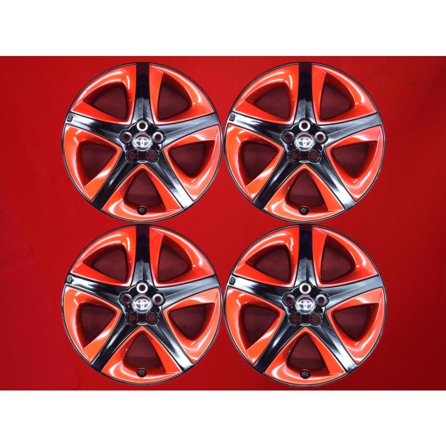 トヨタ プリウス ZVW50 ツーリングセレクション 純正 インサート赤
