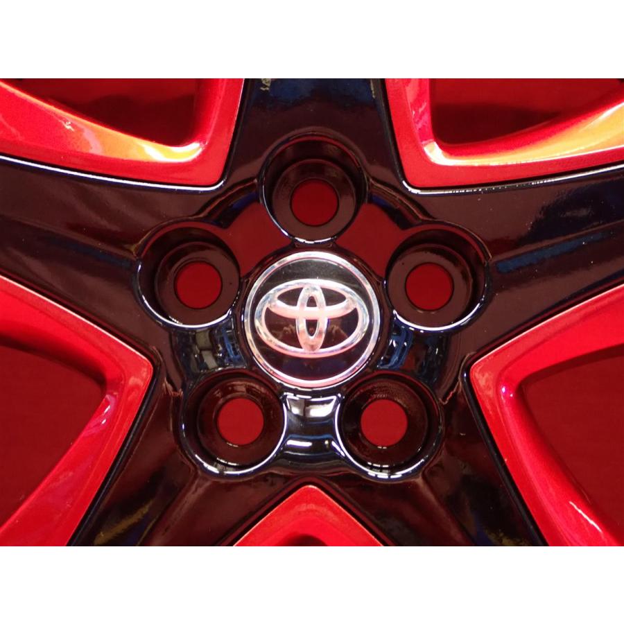 トヨタ プリウス ZVW50 ツーリングセレクション 純正 インサート赤