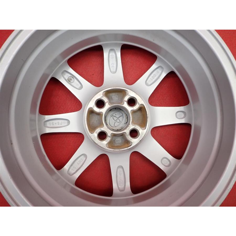 TOYOTA トヨタ アクア 純正 8スポーク 中古品 アルミホイール 4本 5J
