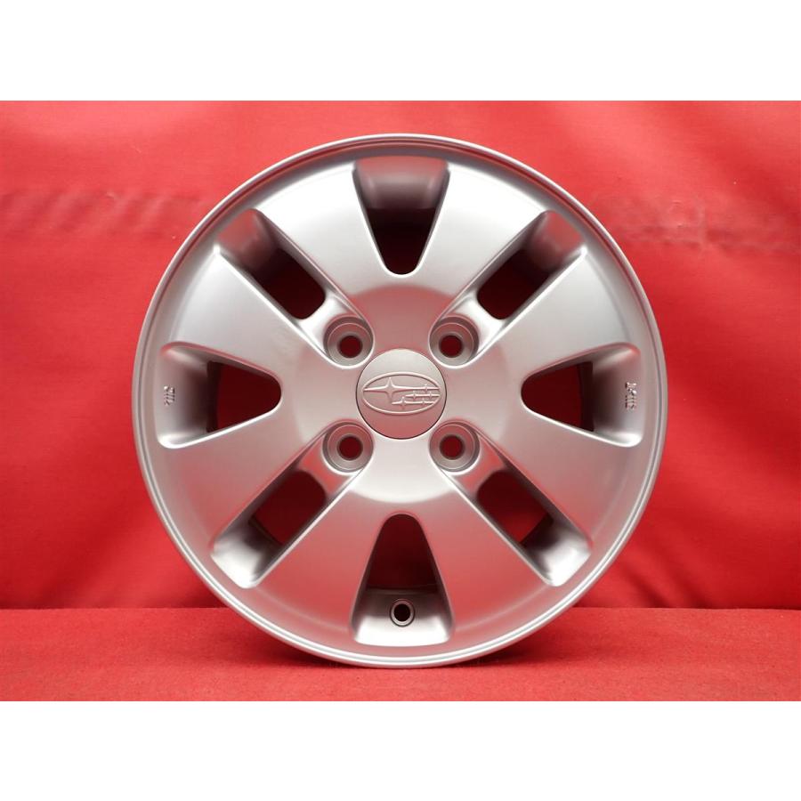 希少 SUBARU スバル サンバー ディアス 純正 中古品 アルミホイール 4