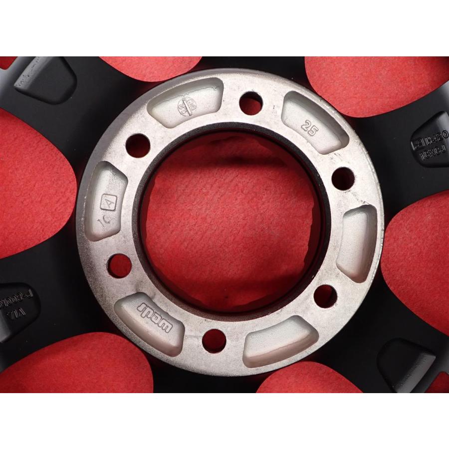 WEDS KEELER FORCE 中古品 アルミホイール 4本 8J 18インチ PCD139.7 6