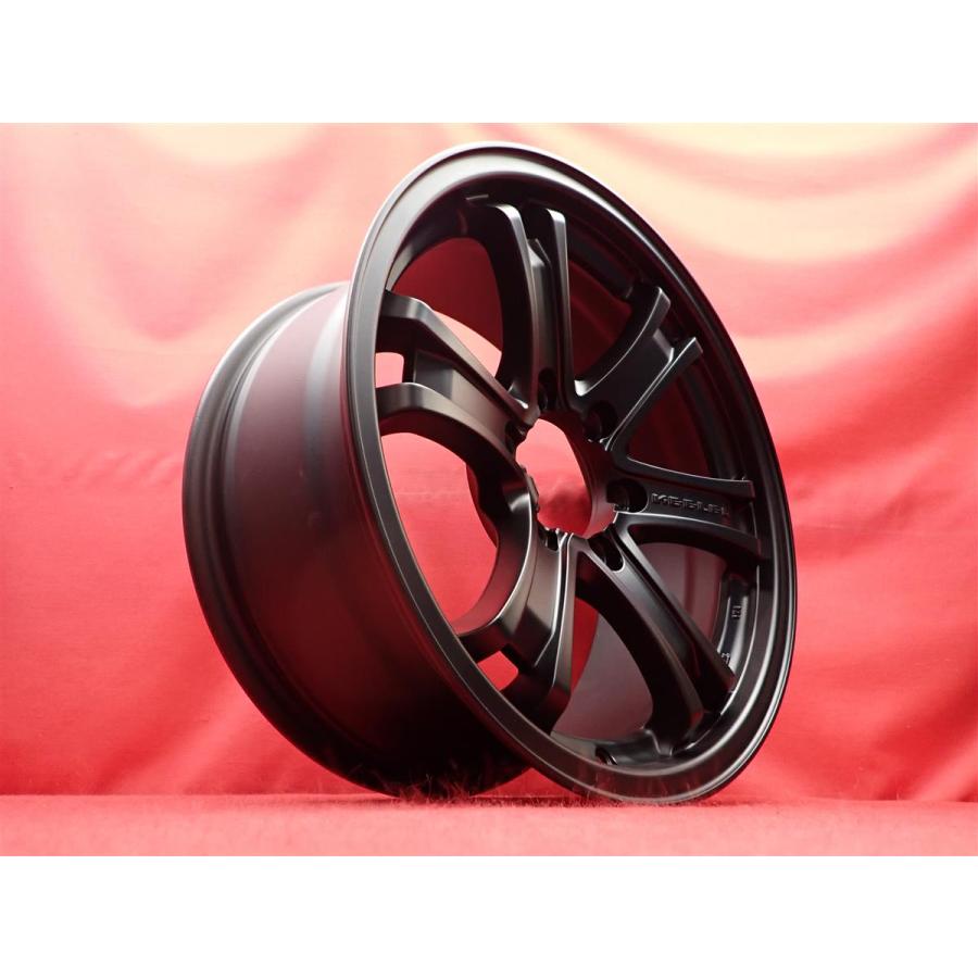 wedsアルミホイール 18インチ×8J +40 6穴　PCD139.7 4本 WEDS KEELER FORCE 中古品 アルミホイール 4本 8J 18インチ PCD139.7 6