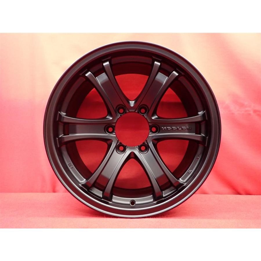 WEDS KEELER FORCE 中古品 アルミホイール 4本 8J 18インチ PCD139.7 6