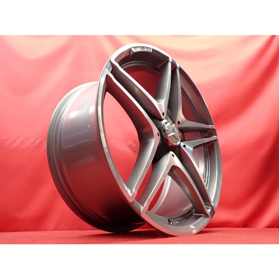 ☆送料込☆美品☆メルセデス・ベンツ W205 Cクラス AMG 純正 19インチ ベンツ Cクラス W205 純正 AMG 中古品 アルミホイール 4本 8.5/9.5J 19