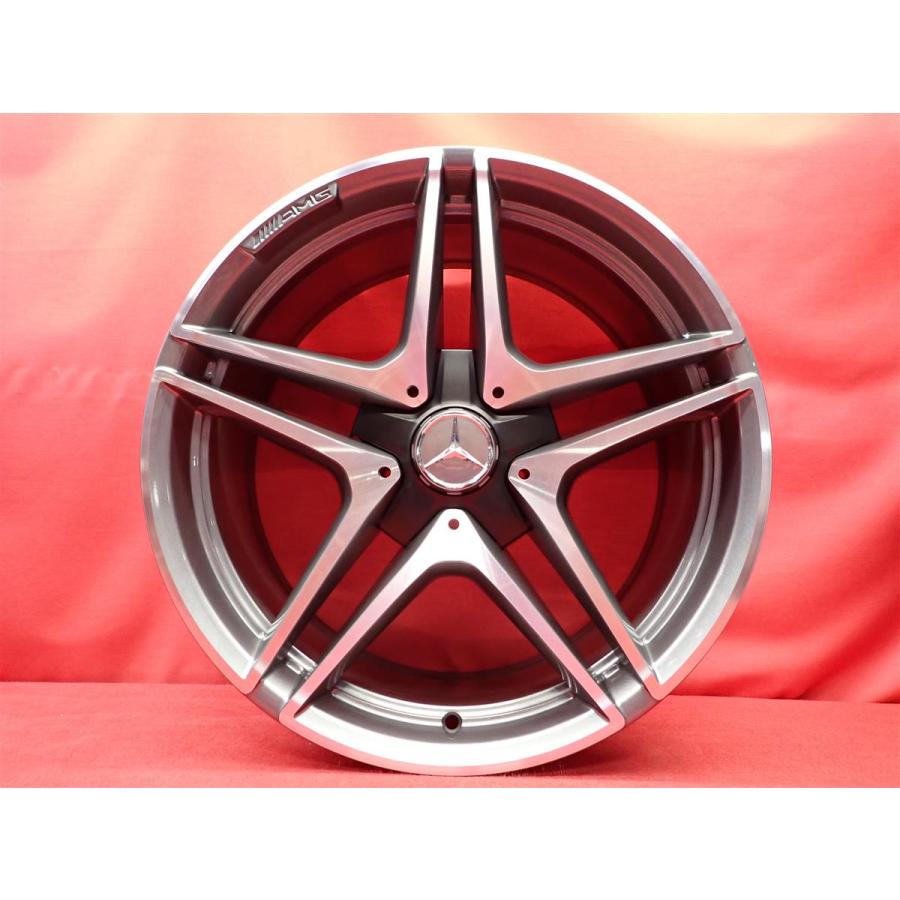 ベンツ Cクラス W205 純正 AMG 中古品 アルミホイール 4本 8.5/9.5J 19
