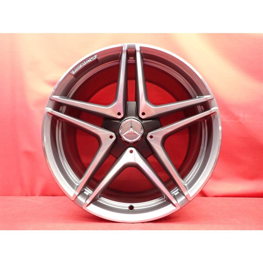ベンツ Cクラス W205 純正 AMG 中古品 アルミホイール 4本 8.5/9.5J 19
