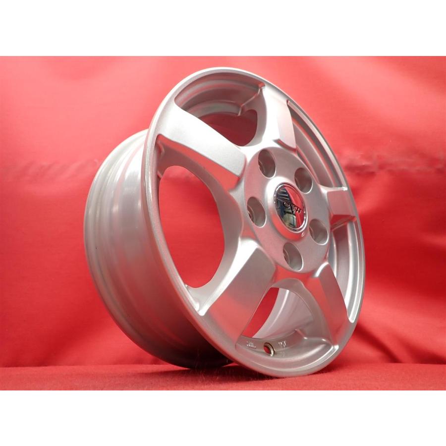 TWS CVW-01 中古品 アルミホイール 4本 5J 13インチ PCD114.3 5穴 +50